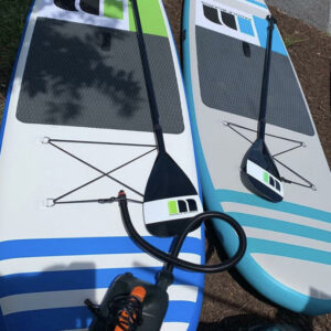 Inflatable stand up paddle boards in ocean city