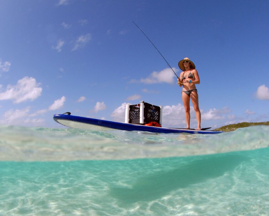 Tips for SUP floating and SUP fishing in windy conditions