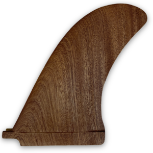 Sapele wood nose rider fin. wall art wood fin. surfer gifts