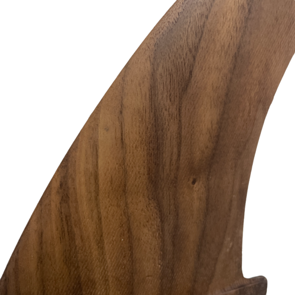 wood walnut surf fin by blank slate